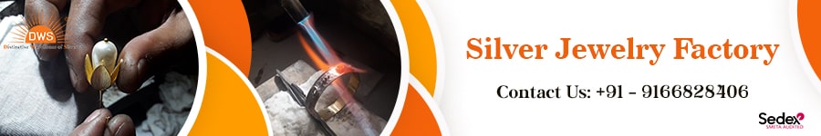 Silver Jewelry Factory in India